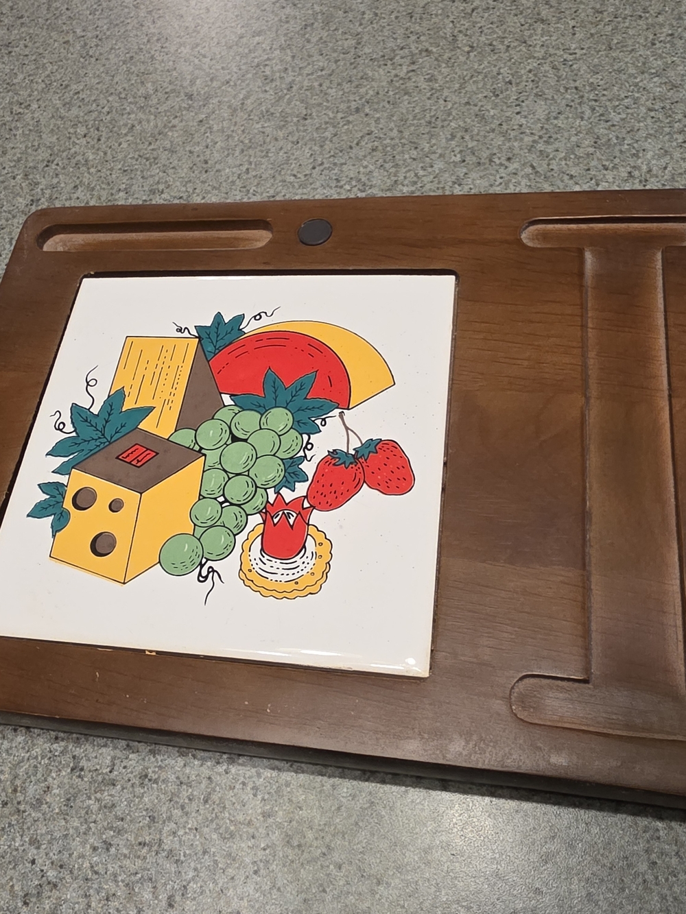 Mid Century Modern Charcuterie Board